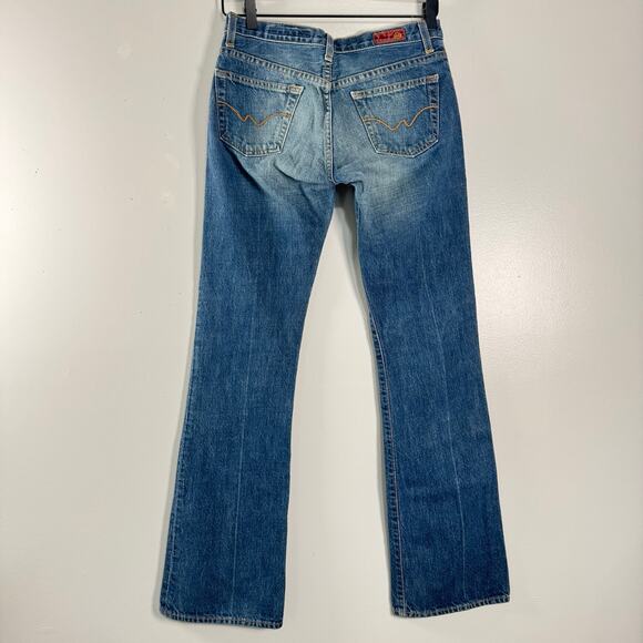 AG Adriano Goldschmied Blue Boot Cut Jeans - Picture 4 of 10
